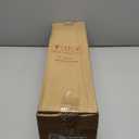 22'' 19'' Large Lanterns Decorative Outdoor Indoor, Set of 2 Black Metal Candle Lanterns Halloween Lanterns Modern Farmhouse Floor Lanterns Decorative for Home Decor, Mantle, Patio, Porch, Garden