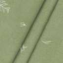 Horaldaily Spring Tablecloth 60120 Inch Rectangular, Green Plants Wild Fern Washable Table Cover for Party Picnic Dinner Decor