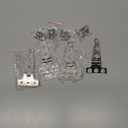 TamBee Stainless Steel Hinges Barn Door Hinges Heavy Duty T-Strap Hinge for Outdoor Outdoor Gate Hinges for Wood 6Inch 4Pcs