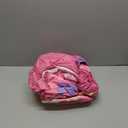 SLOOSH Inflatable Pool Floats Raft - XL Fabric Covered Pool Mat Lounger Floaties for Adults, Ultra Comfort Inflatable Water Float with Headrest for Beach Lake Swimming Pool Floating 68"X34" (Pink)