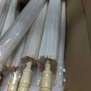 Sadnyy Paper Umbrellas Parasol Umbrella, 33 Inches, White, 50 Pack