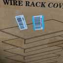 Wire Shelf Covers, 5Pcs 35W x 16D Wire Rack Cover for Wire Shelving (White)