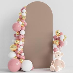 Wokceer 6FT Wedding Arch Cover Spandex Fitted Wedding Arch Stand Covers Round Top Nude Brown Chiara Arch Cover for Birthday Party Ceremony Banquet Decoration