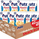 Utz Ripples Original Crispy Chips Made from Fresh Potatoes, 42 Count, Crunchy Individual Snacks to Go, Gluten Free Snacks, brand is Utz, variation theme is Flavor that is Ripples Original, Size that is 42 Count
Best By Feb 16 2026