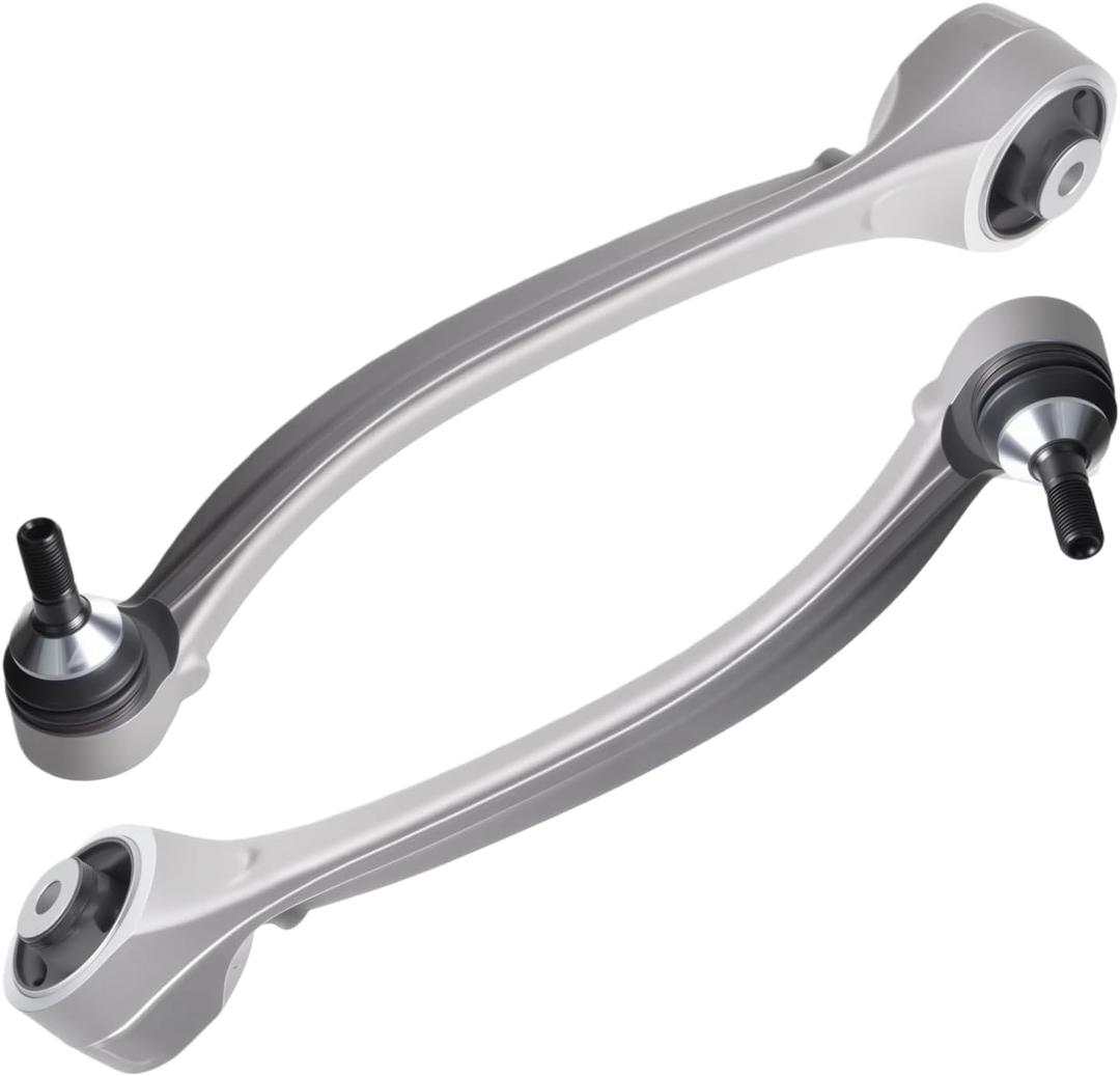 Front Lower Forward Control Arm w/Ball Joint Fit for Tesla S 2012-2021 All Models, Tesla X 2016-2021 All Models - 2 PCS Suspension Kit MS95126 MS95127