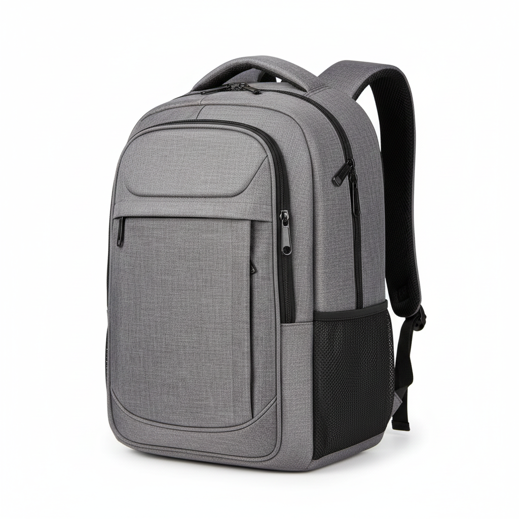 JARWAM Travel Backpack, Laptop Backpack For Men Women, 17 Inch Water Resistant Slim Casual Daypack College School Travel Computer Nurse Work Bag Gift for Men & Women, Grey