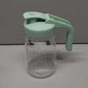 WEMOH 32oz Breast Milk Pitcher, 3X-Thick Heat & Cold Resistant Borosilicate Glass, Leakproof Breast Milk Fridge Storage Container with Wide Mouth & Ergo Grip, Dishwasher Safe, Fast Baby Formula Maker