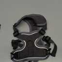 Wanheart Summer cat Chest Harness and Leash, Anti-Escape Adjustable Soft mesh cat Leash and Chest Harness Set for All Types of Cats cat Vests (Emerald, XL) (XL:16.5-22.04lb)