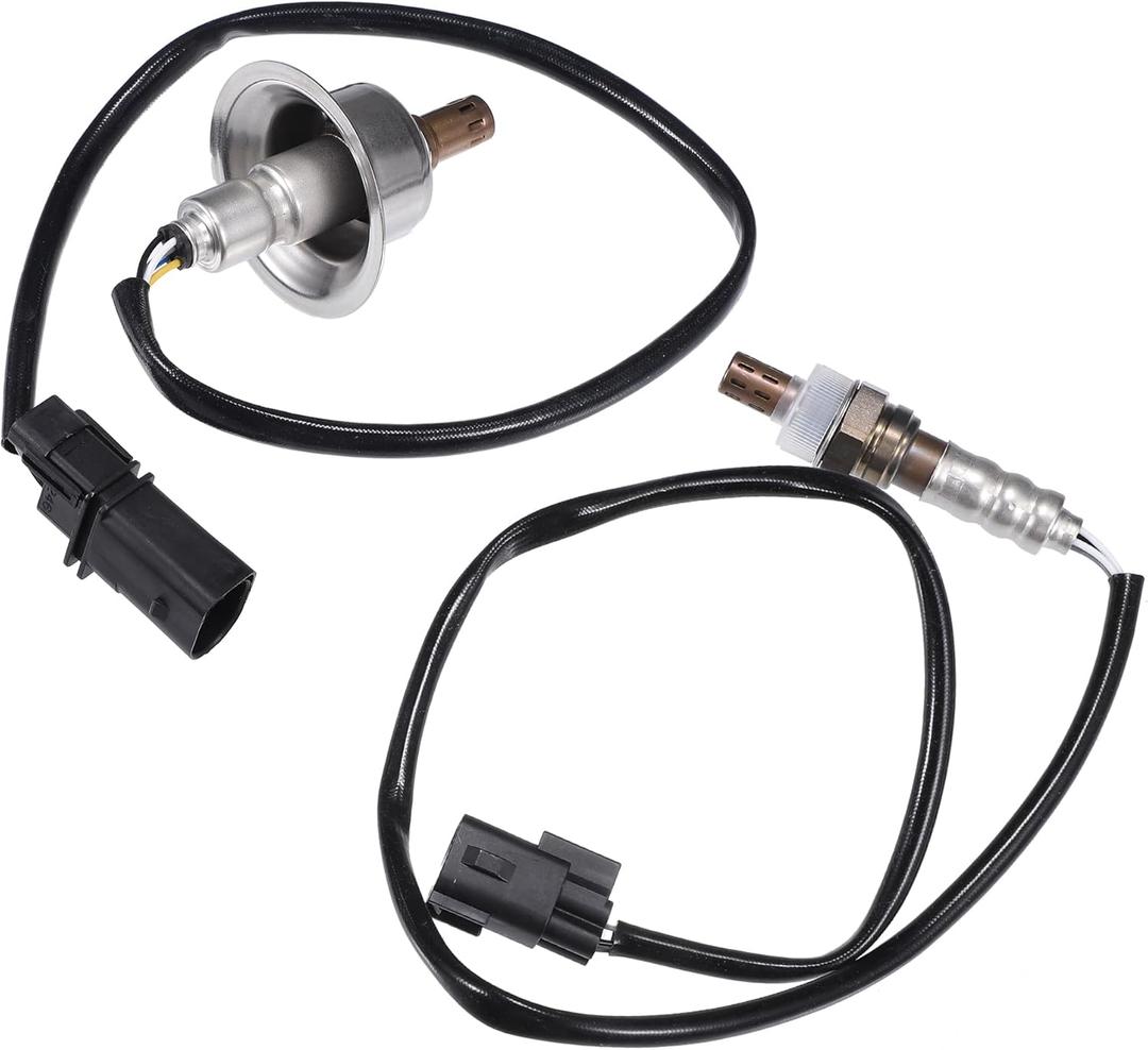 uxcell Upstream and Downstream O2 Oxygen Sensor for Kia Forte Optima Sorento Sportage 2011-2016 for Hyundai Santa Fe Sonata Tucson 2010-2014 No.392102G100/392102G200 2pcs