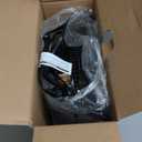 Comfort Zone 9-Inch High-Velocity Desk Fan, All-Metal 3-Speed Turbo Air Circulator with 180 Tilt, Quiet Small Table Fan for Office, Bedroom, and Home, Fully Assembled, ETL Listed