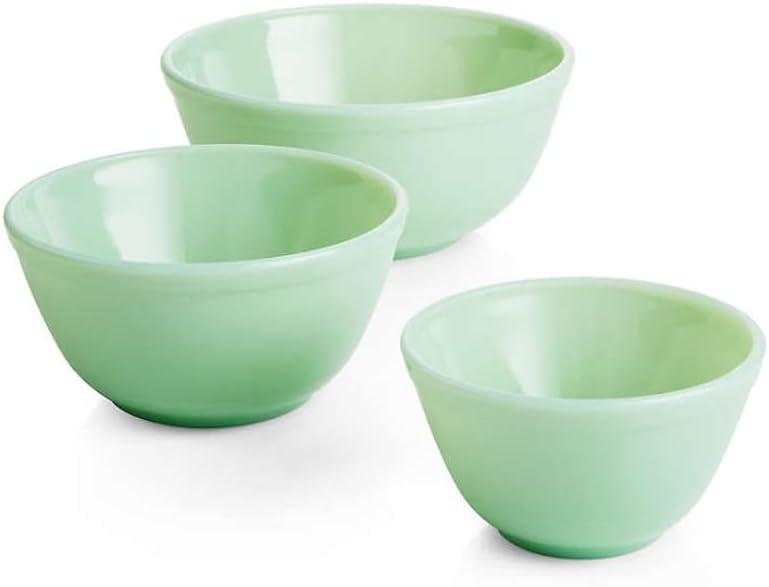 Mosser Jade 3 Piece Mixing Bowl Set