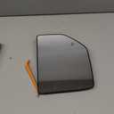 Left Driver Side Heated Upper Mirror Glass Replacement For 2015-2020 Ford F150 2017-2020 Ford F250 F350 - Towing Mirror Convex Side Mirror Glass With Rear Holder