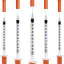 U-100 1cc Syringes with 31g 5/16" (8mm) , Individually Wrapped, Pack of 100