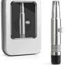 Manual Nose Hair Trimmer for Men, Battery-Free, Stainless Steel Hair Remover