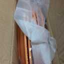 ZAROCRUS 11" Melamine Dinner Plates, 6-piece dining Plate Set Unbreakable Dinnerware Plates for Indoor and Outdoor, Unbreakable Dishes Set of 6, Lightweight RV plates, Orange…