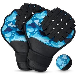 TTQ Water Baseball Ball and Gloves Set for Pool & Beach Games – Adjustable Ambidextrous Baseball-Style Mitts with Water Bouncing Ball for Summer Outdoor Water Sport
