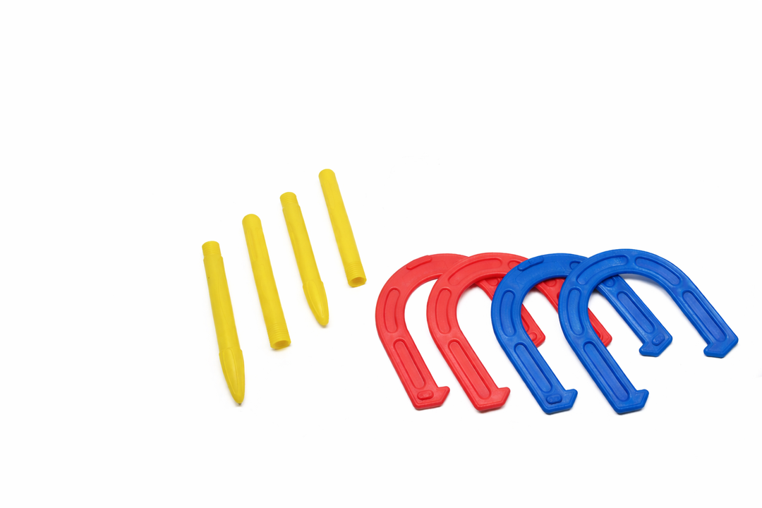 Play Day Plastic Horseshoe Game Set Outdoor Fun Ages 3+