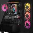 Corsair Vengeance a7500 Gaming PC – Liquid Cooled AMD Ryzen™ 7 9800X3D CPU – AMD® Radeon RX 9070XT GPU – 32GB Vengeance RGB DDR5 Memory – 1TB M.2 SSD – Black