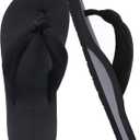 Evshine Women's Flip Flops with Moderate Arch Support, Summer Comfortable Yoga Mat Thong Sandals for Beach, Pool, Travel