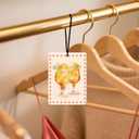 Aperol Spritz Car Air Freshener 4 Pcs, Watercolor Cocktail Scented Hanging Decor for Women Adults, Vehicles Home Bar, Trendy Drink-Themed Mirror Accessory Gift