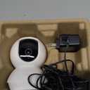 Tapo 2K Indoor Pan/Tilt Wired Security Camera - Works as a Baby Monitor & Pet Camera, Motion Detection, 2-Way Audio, Siren, Night Vision, Subscription-Free Local Storage or Optional Cloud, C210 (White)