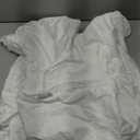 InteVision 400 Thread Count, 100% Egyptian Cotton Pillowcase. Designed to Fit The 7.5" Version of The Foam Wedge Bed Pillow (26" x 25" x 7.5") (White)