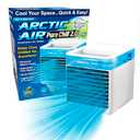 Arctic Air Pure Chill 2.0 Evaporative Air Cooler by Ontel - Powerful, Quiet, Lightweight and Portable Space Cooler with Hydro-Chill Technology For Bedroom, Office, Living Room & More,Blue