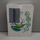 KTOB [50 pack] 16 oz Compostable Coffee Cups with Lids and Kraft Sleeves, Eco Friendly Disposable White Paper Cups Combo for Hot Beverage