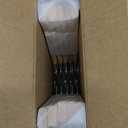 Nature Smile Solid Lotus Wood Deluxe Wooden Pants Hangers Bottom Hanger Jeans Hanger Skirt Hanger with 2-Adjustable Clips Anti-Rust Hook Pack of 10 (Natural)