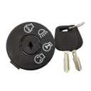 532175566 Lawn Mowers Tractor Ignition Switch with 2 Keys 7 Terminals 4 Position for Cub Cadet, AYP, Husqvarna, 175566,163968,165191,725-1741, 925-1741, 532163968, 175442, 193350, GY20074, 5107021