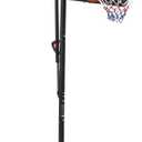 Basketball Hoop Outdoor, Height Adjustable, Portable Basketball Hoops & Goals for Your Family in Backyard/Driveway/Indoor, with Enlarged Base and PC Backboard