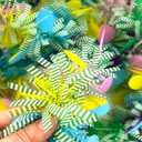 66Ft Easter Egg Garland Decorations Glitter Tinsel Spring Pastel Garland Easter Tree Decor for Bedroom Office Classroom Party Indoor Outdoor Holiday Home Decoration Supplies Blue Yellow Pink Green