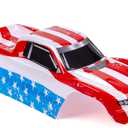 SummitLink Custom Body USA Flag Style Compatible for Hoss 4X4 VXL 3S 4WD Truck Shell Cover(Truck not Included) H-US-01