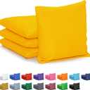 GoSports Classic Cornhole Bean Bags Set of 4-16 Colors Regulation All Weather, Mix and Match