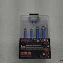 MNA Top Bearing Flush Trimming Router Bits Set of 4, Straight Flush Trimming Router Bits Set. 1/4" Shank. Cut to Heights of 1/4", 5/16", 3/8", 1/2". Ideal for Trimming Shelf Edges etc. (Send Bearing)