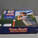 TOY Life Tball Set for Kids 3-5 5-8 Tball for Kids 5-8 Tee Bat Toddler Baseball Tee Balls Set Bat Baseball Kid T Ball Stand for Kid 3-5 T Ball Bat Outdoor Outside Door Toys