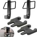 (2+2) Combo Pack 4 1/4" x1 3/4" Premium Snap L-Pins for Weight Distribution Hitches, Sway Bracket Jacket Compatible with E2 Hitch Sway 6k 8k 10k 12k 14k Sway Control Brackets Eliminate Noise - Black