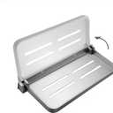 RV Aluminum Folding Wall Shelf - Space-Saving Fold-Down RV Shelves for Camper Storage, 11x4.2 Inch Wall-Mounted RV Shelf for Kitchen Bathroom Organization