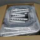 Shower Seat with Back, Adjustable Height Shower Stool, Shower Chair for Inside Shower Bathtub, Non-slip Bathroom Bench Bath Chair for Elderly Disabled Handicap, 350 LBS Capacity