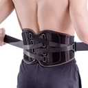 King of Kings Lower Back Brace Pain Relief with Pulley System - Lumbar Support Belt for Women and Men - Adjustable Waist Straps for Sciatica, Spinal Stenosis, Scoliosis or Herniated Disc -X-Large