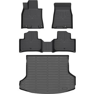 for Genesis GV70 Floor Mats 2025 2024 2023 2022,Car Mats for Genesis GV70 All Weather Floor Mats Cargo Liner Accessories 2022-2025 (Not Fit Electrified GV70)