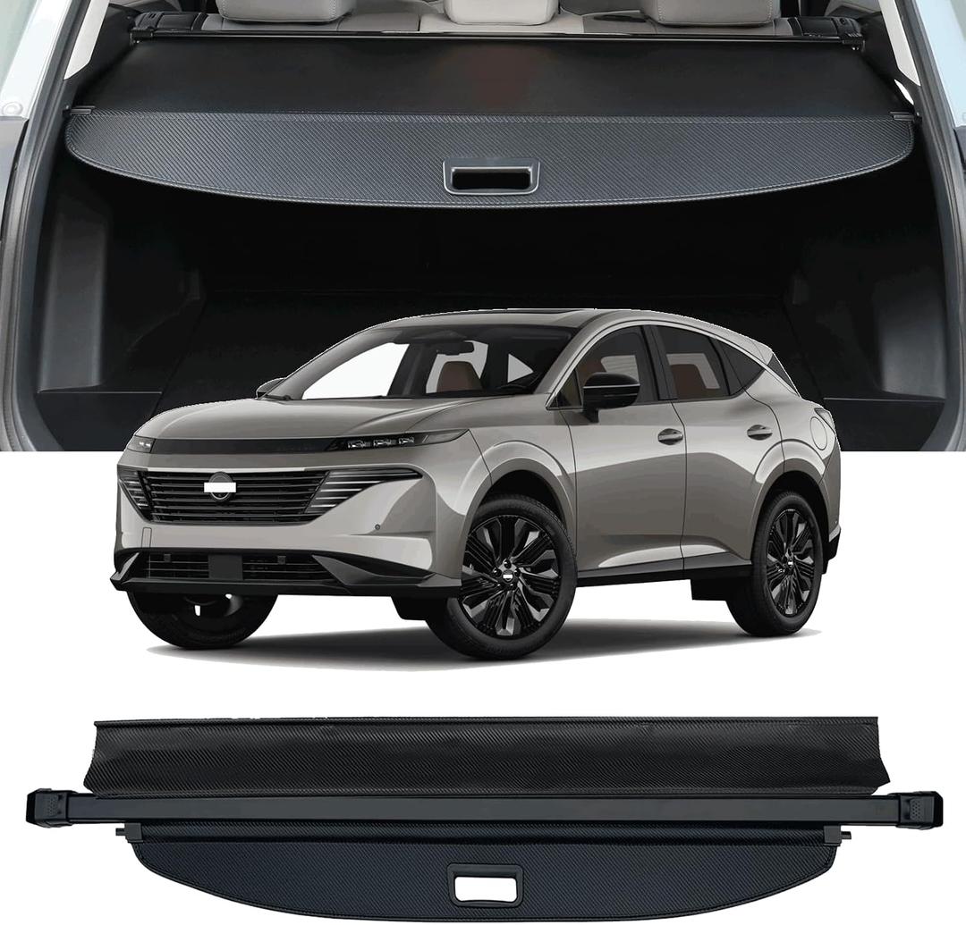 Cargo Cover Compatible with 2025 2026 Nissan Murano Trunk CoverNo Gap Retractable Rear Trunk Security Cover SUV Accessories Shielding Shade Privacy Screen Cargo Cover