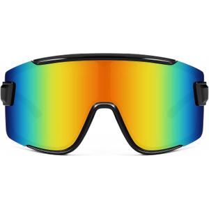 FEISEDY Cycling Glasses Men Women Sport Sunglasses 80s ski Goggles Driving Fishing Biking Sunglasses UV Protection B2944