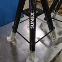 Sunex 1310 10-Ton Medium Height Pin Type Jack Stands, Pair, Black
