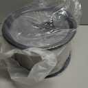 6.5L Dog Water Bowl No Spill 1.6 Gallon Stainless Steel Water Bowl for Dogs 220oz Large Capacity No Splash Slow Drinking Feeder with Anti-Slip Mat for Messy Drinkers