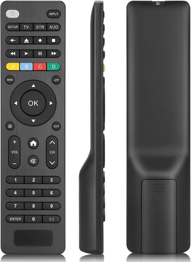 Universal TV Remote Control for Samsung, Hisense, LG, Philips, Sony, Insignia, Toshiba,Vizio Smart TVs and More Brand, (Compatible with Streaming Players,DVD/Blu-ray Players and Sound Bar Audio)