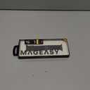 MAGEASY Milanese Band for Apple Watch Series 11, Ultra 3, SE3 - Magnetic iWatch Bands for Women, Strong Magnets | for 44mm 45mm 46mm 49mm Apple Watch 1-7/8/9/10/11/SE2/SE3/Ultra2/Ultra3 (Black)