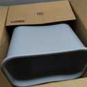 Rubbermaid Commercial Products Resin Wastebasket/Trash Can, 7-Gallon/28-Quart, Gray, Plastic, for Bedroom/Bathroom/Office, Fits Under Desk/Sink/Cabinet