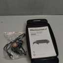 Small Electric Griddle, 10 Inch Mini Ceramic Non-Stick Electric Skillet with Adjustable Thermostat, 1200W Single Serve Grill for Breakfast, Cooking for Pancakes, Eggs, Sausage