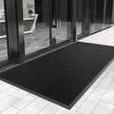 Front Door Mat 36" x 60" Custom Sizes,Heavy Duty Doormat for All Weather,Waterproof Rubber Backing Low Profile Indoor Entrance Outdoor Mats,Commercial Floor Mats for High Traffic Area